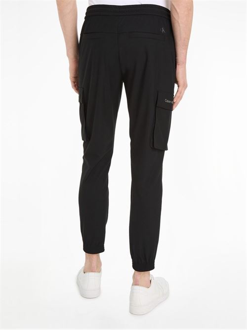 technical logo repeat hwk pant CALVIN KLEIN JEANS | J30J324686BEH